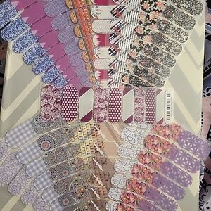 Jamberry Nail Wraps Half Sheet Bundle